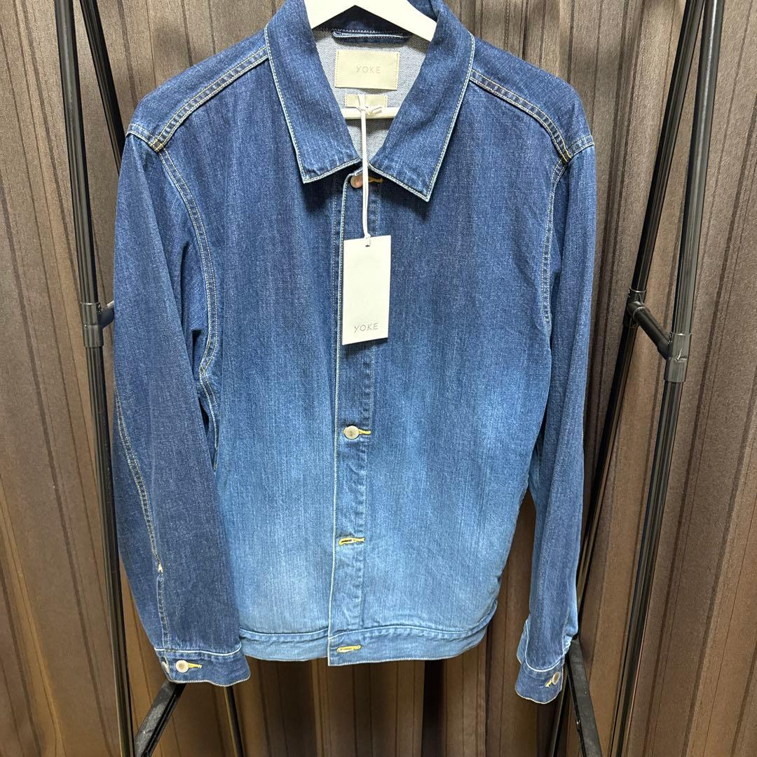 M*O様 YOKE 23SS Bleach Out Denim Jacket