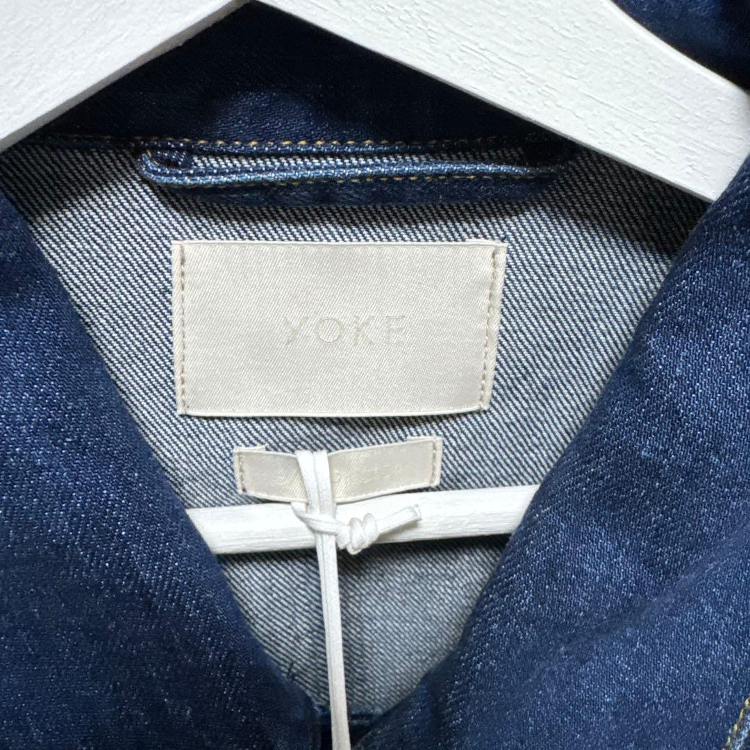 M*O様 YOKE 23SS Bleach Out Denim Jacket