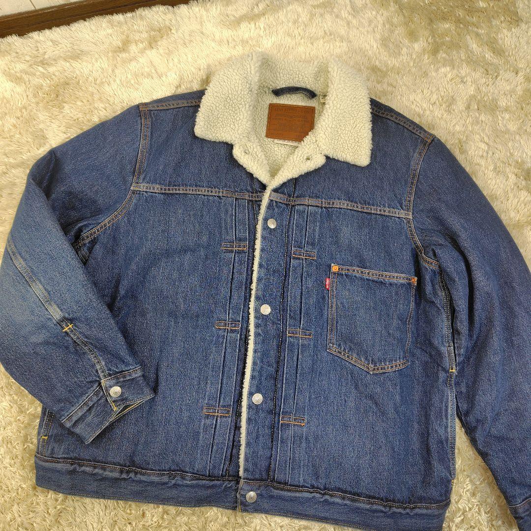 Levi'sTYPE I シェルパトラッカージャケット シンチバック大きいサイズ