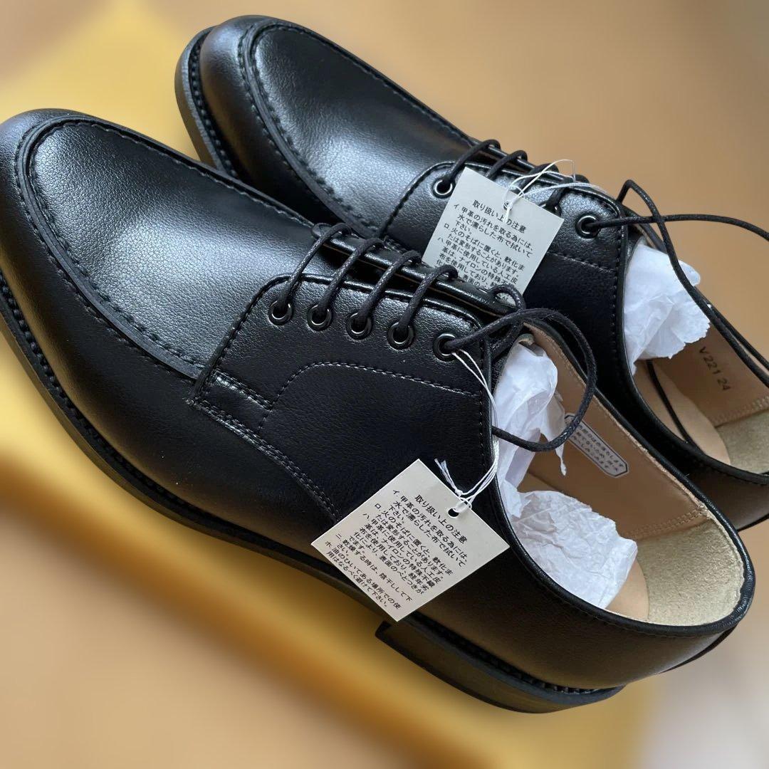 【新品】REGAL V221 24EEE黒ビジネスシューズ