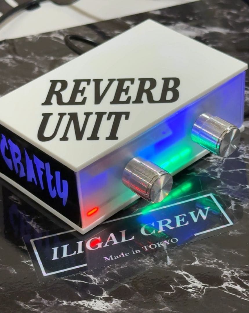 リバーブユニット　CRAFTY5 インジケータ　Bluetooth 　エコー