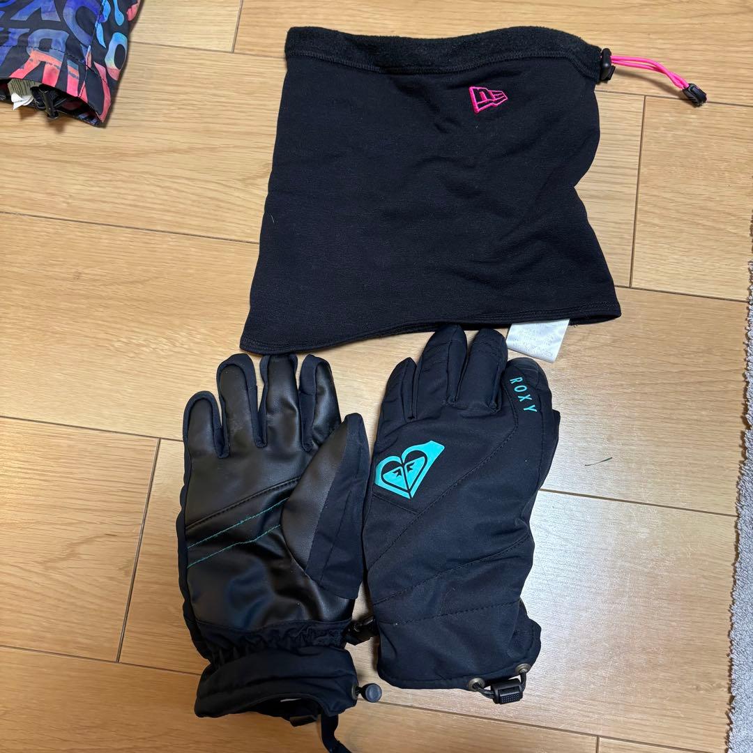 スノーボードウェア 女性用 イエロー パンツ マルチカラー ジャケット　roxy