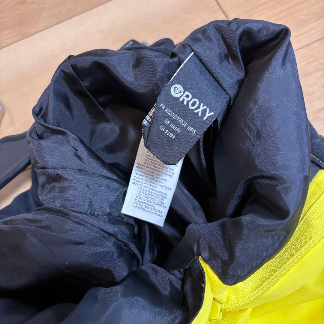 スノーボードウェア 女性用 イエロー パンツ マルチカラー ジャケット　roxy