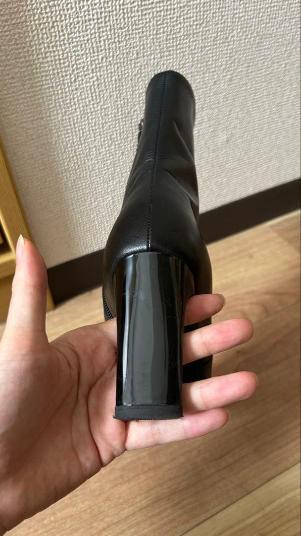 ダイアナ ショートブーツ 25.0cm