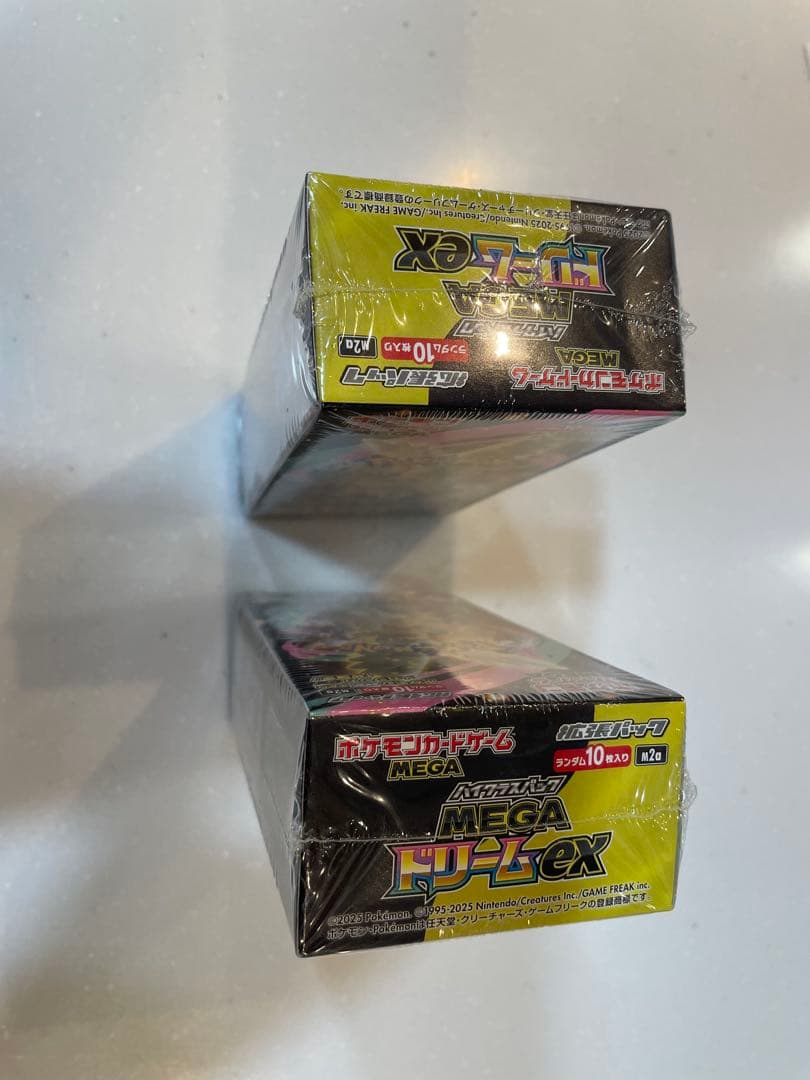 ポケモンカード MEGAドリームex 2BOX 新品未開封 正規シュリンク付き