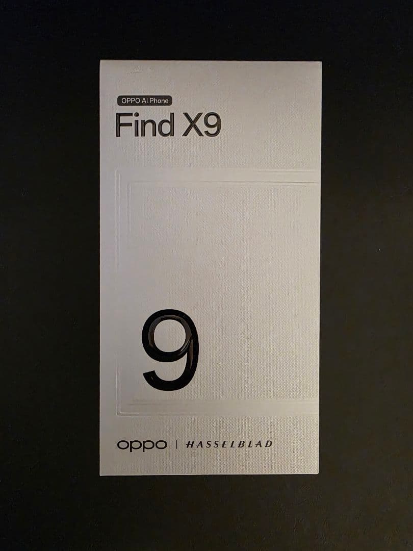oppo find x9 国内版SIMフリー　16gb/512gbブラック