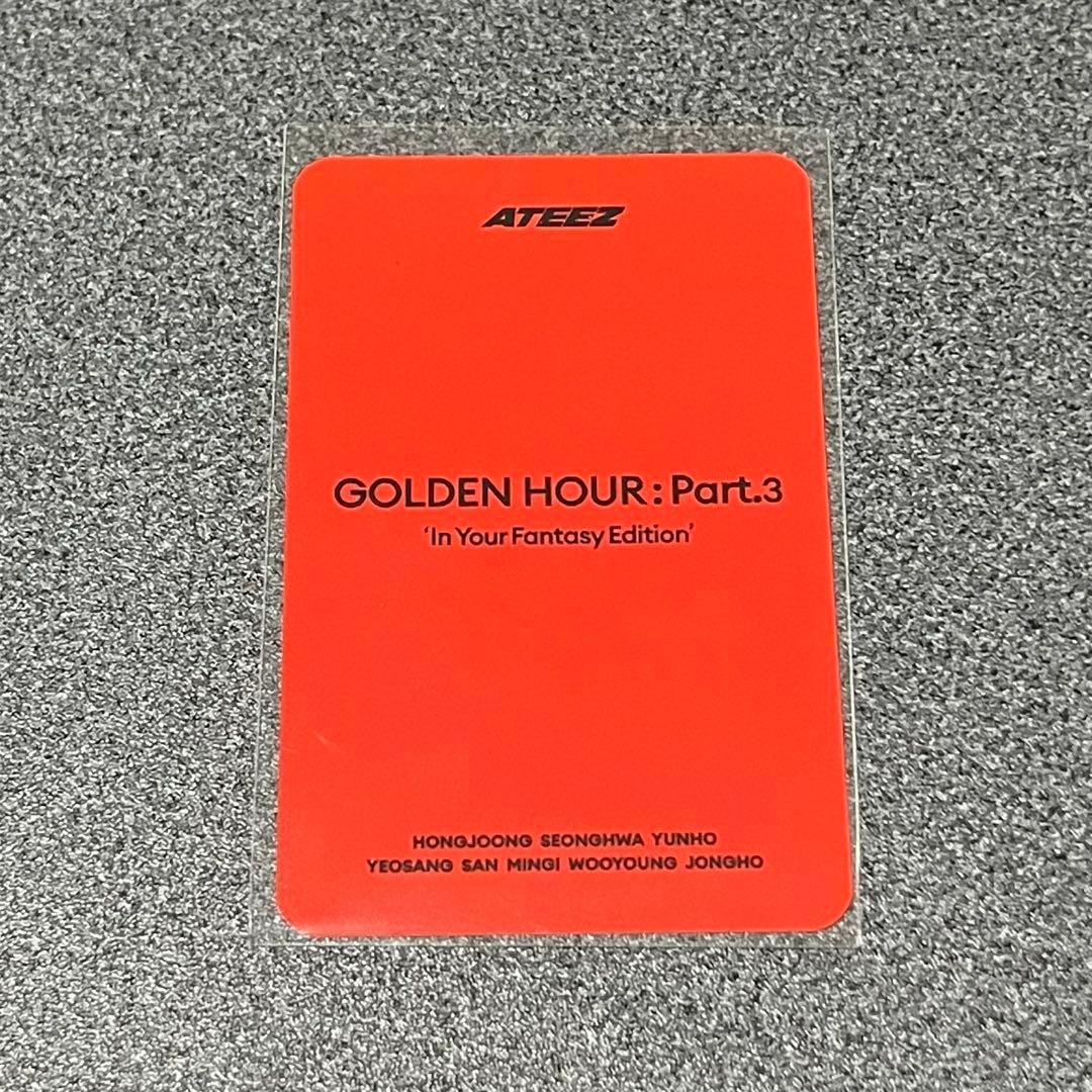 ATEEZ アチズ ジョンホ トレカ In Your Fantasy