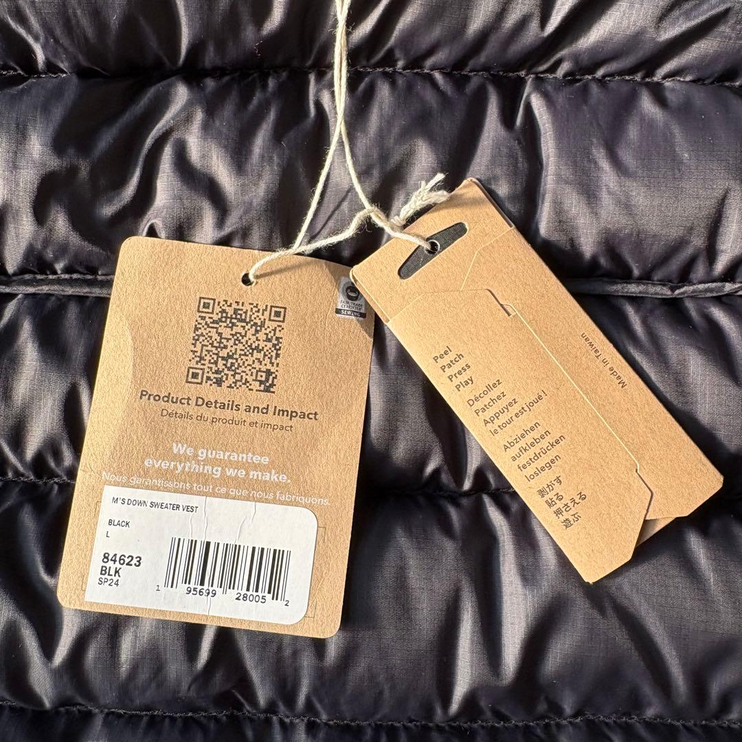 未使用 パタゴニア ダウンベスト 84623 DOWN SWEATER VEST