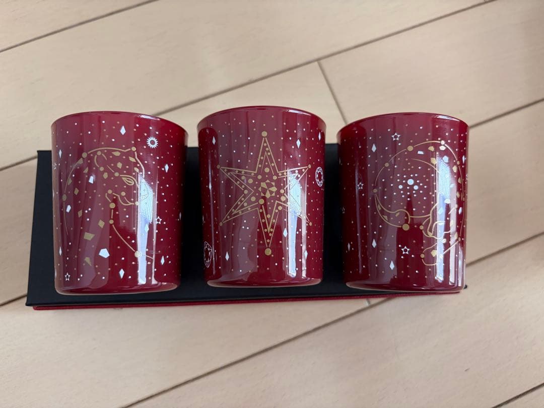 【新品未使用】カルティエ　キャンドル　3個セット　非売品