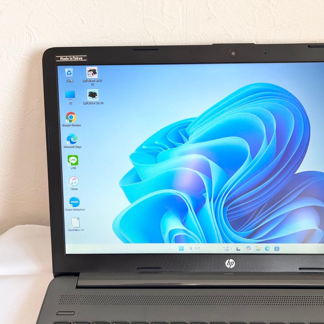 HP ノートPC SSD256 Win11 Corei5 8世代 A52