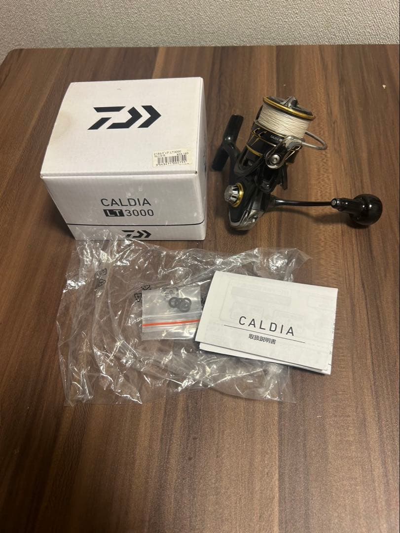 Daiwa 21CALDIA LT3000 ゴメクサスハンドル