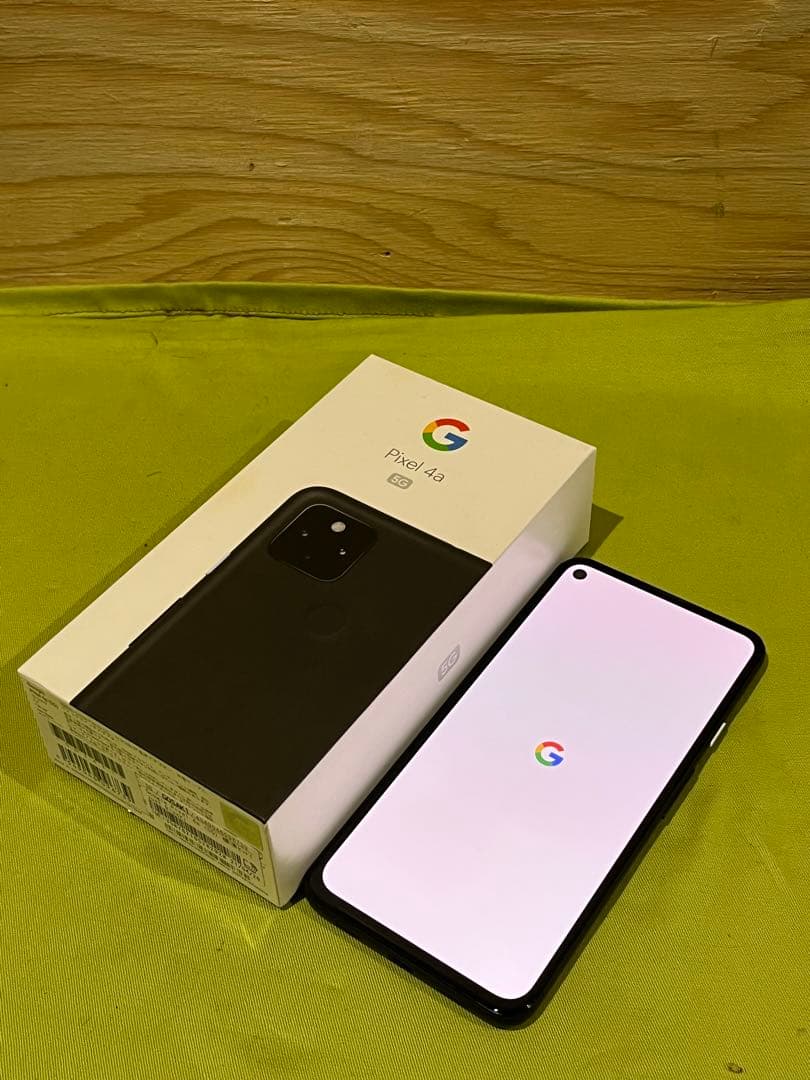 【美品】Google Pixel 4a5G 128GB ブラック