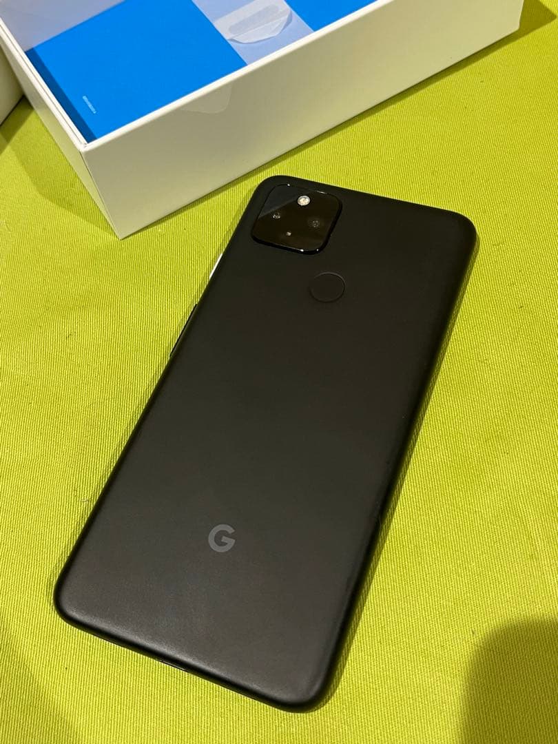 【美品】Google Pixel 4a5G 128GB ブラック