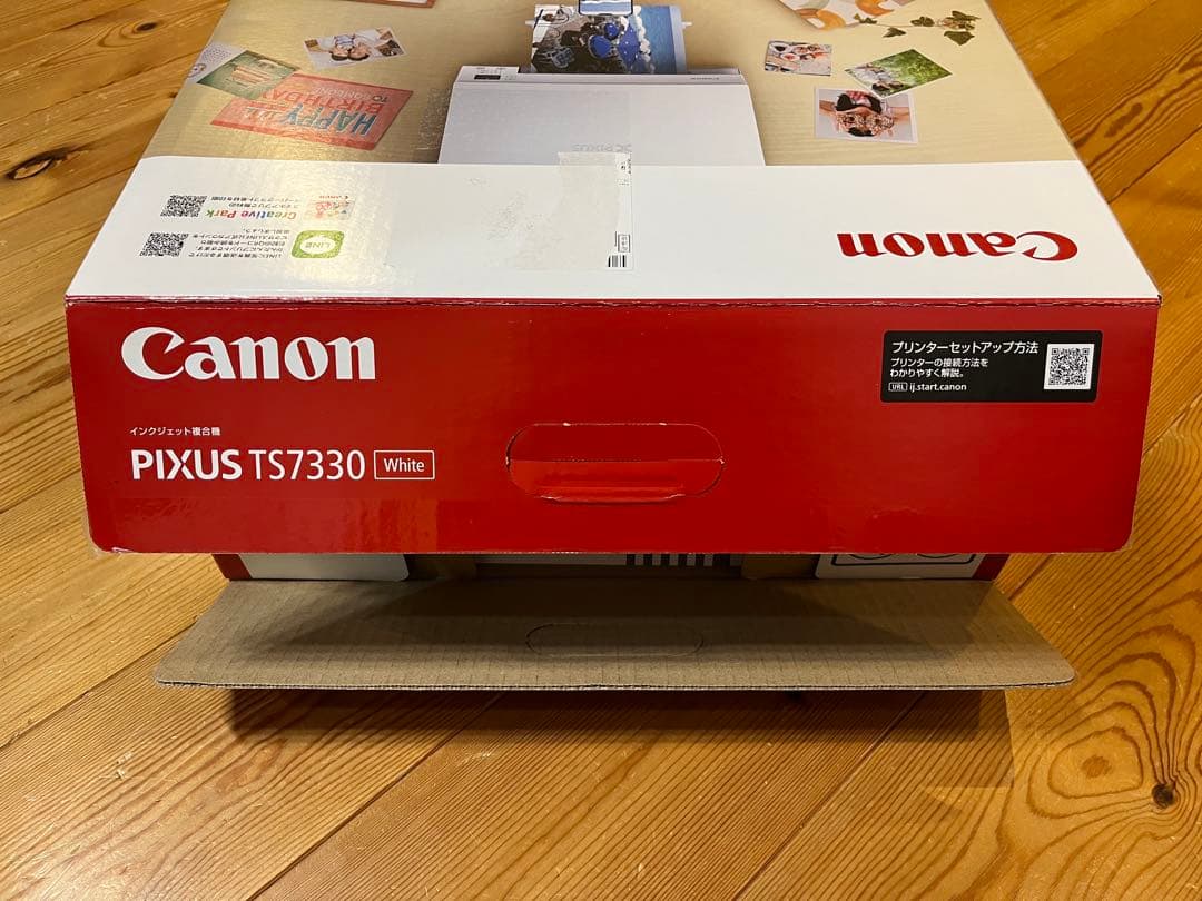 実使用０回[Canon PIXUS TS7330 ホワイト]
