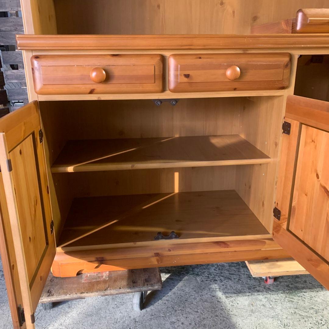 K774 岡製作所 スカーレット120D キッチンボード 食器棚