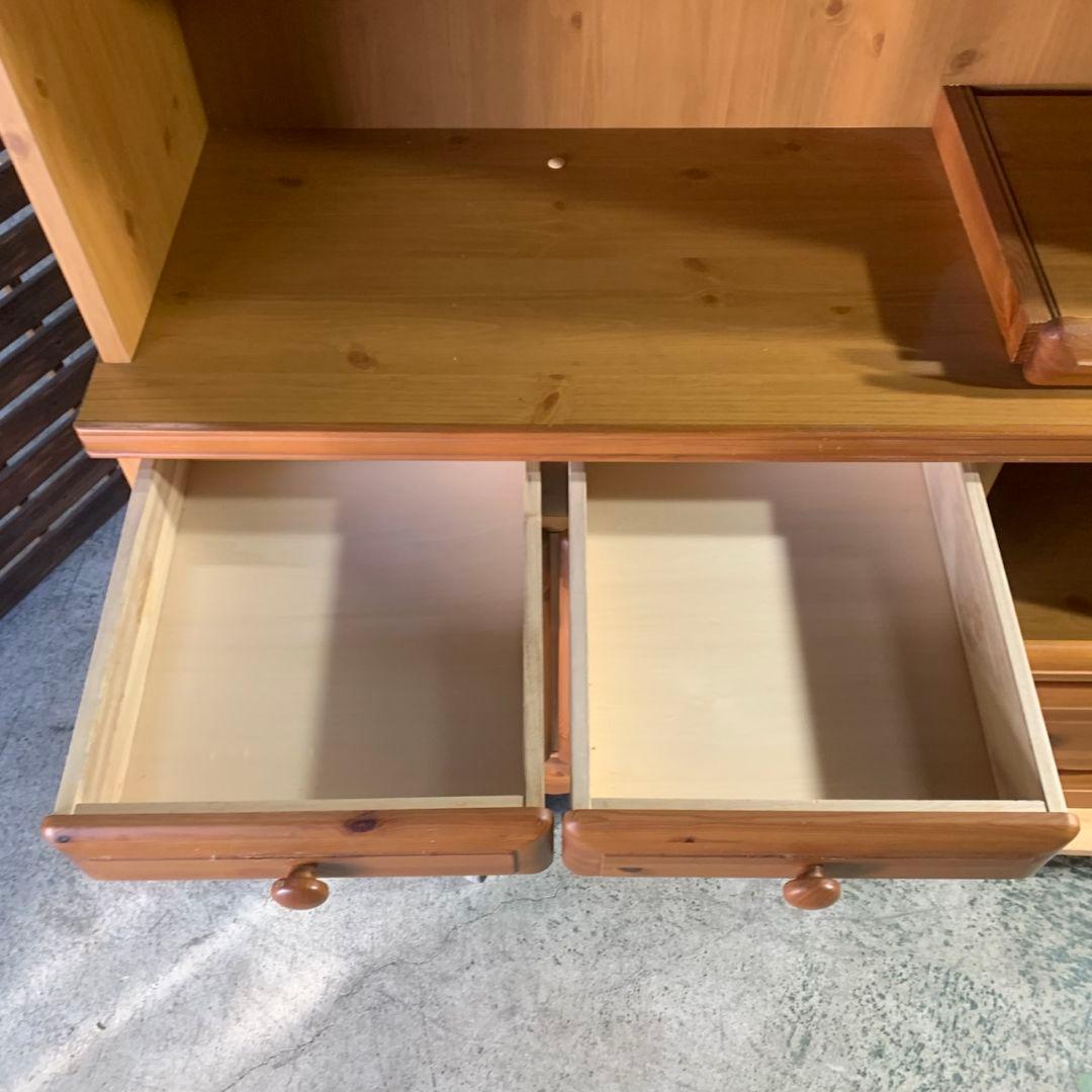 K774 岡製作所 スカーレット120D キッチンボード 食器棚