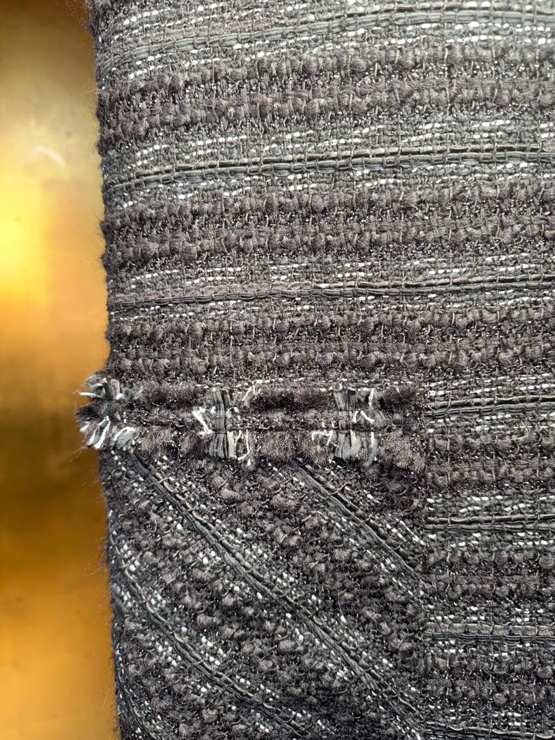 【Reneルネ】新品タグ付き定価143,000円ティッセラメ入りワンピース36