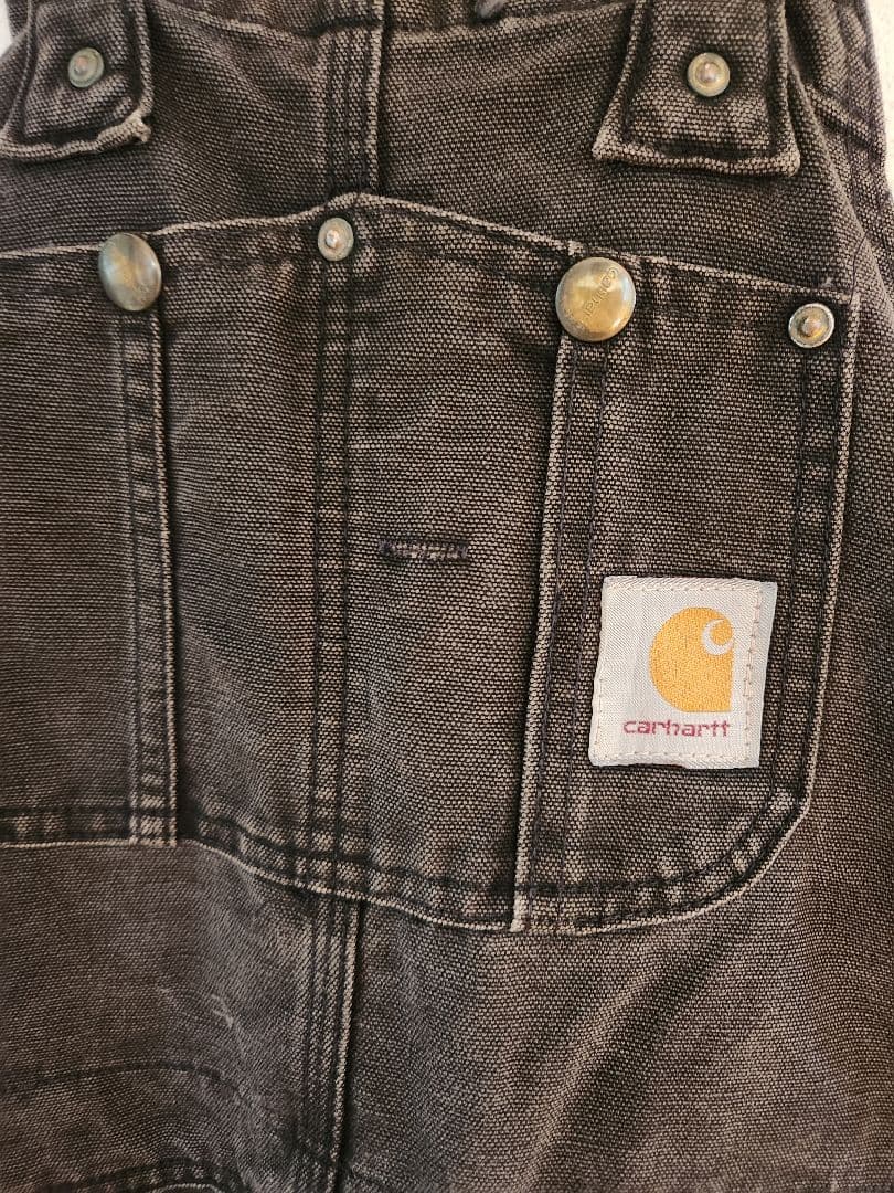 USA製80s90sヴィンテージ Carhartt ダブルニーオーバーオール
