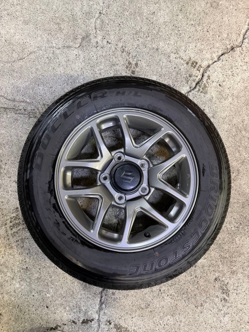 toshi　64ジムニー純正タイヤホイールセット