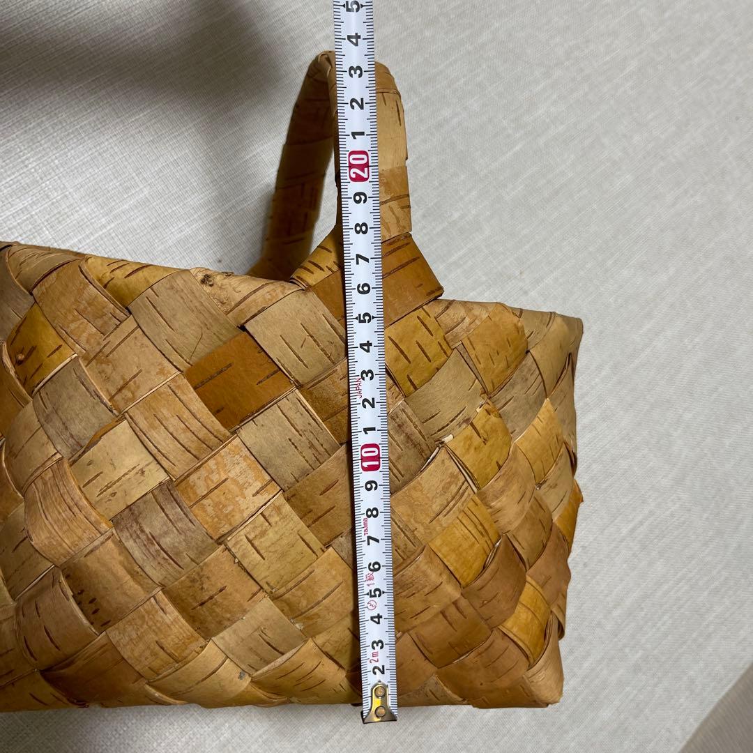 大セール！ロシア大ベテラン最後の白樺のバスケットです。