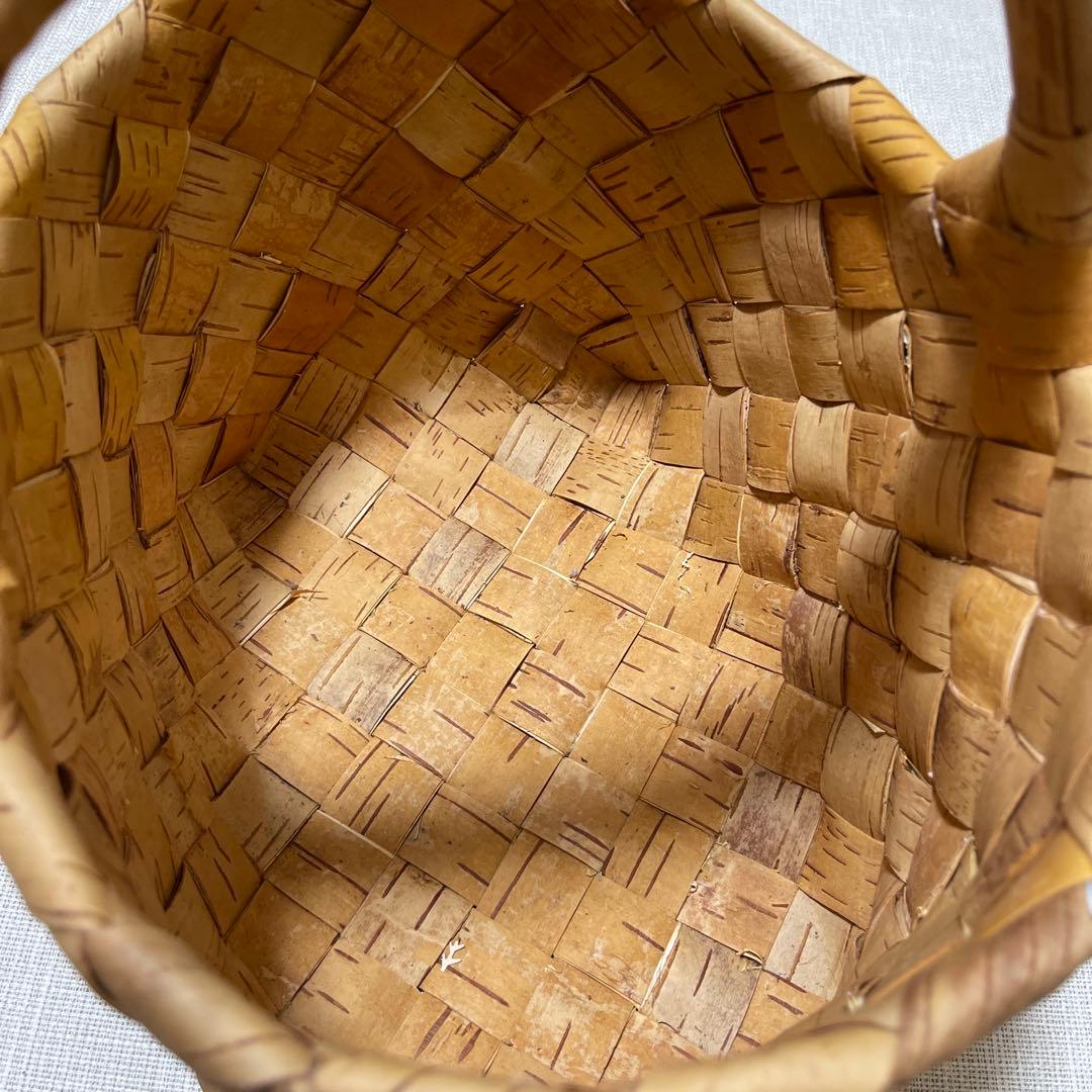 大セール！ロシア大ベテラン最後の白樺のバスケットです。