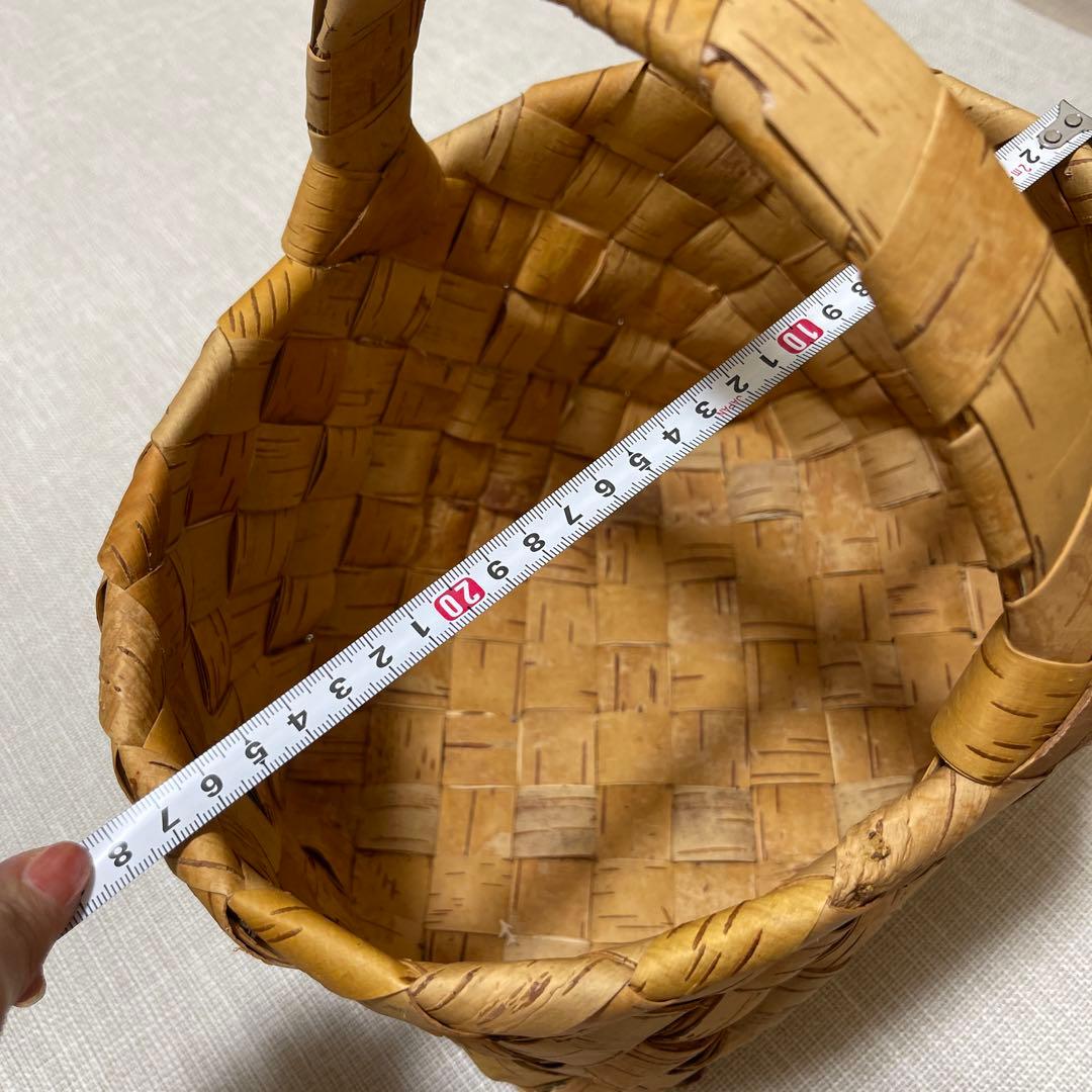 大セール！ロシア大ベテラン最後の白樺のバスケットです。