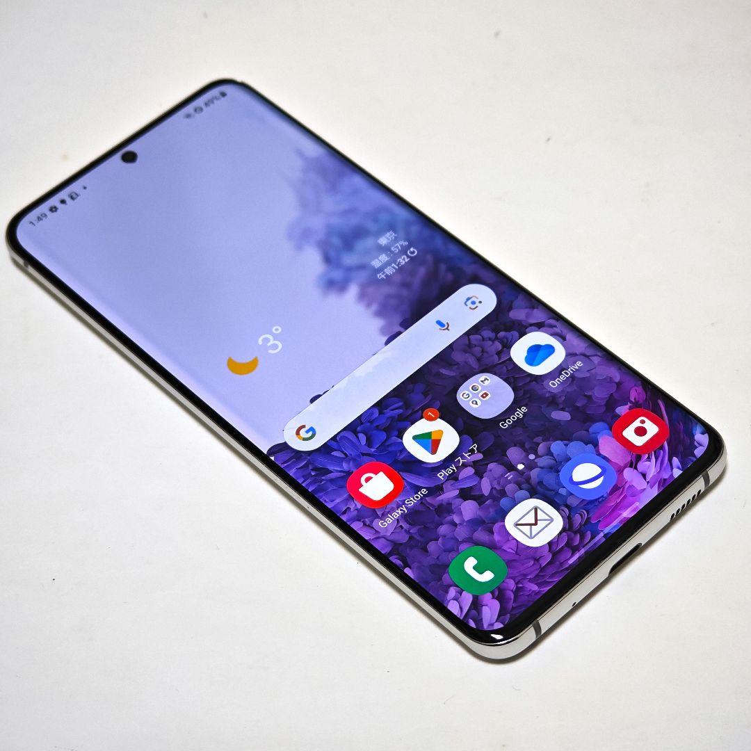 美品 SIMフリー SAMSUNG Galaxy S20 5GドコモSC-51A