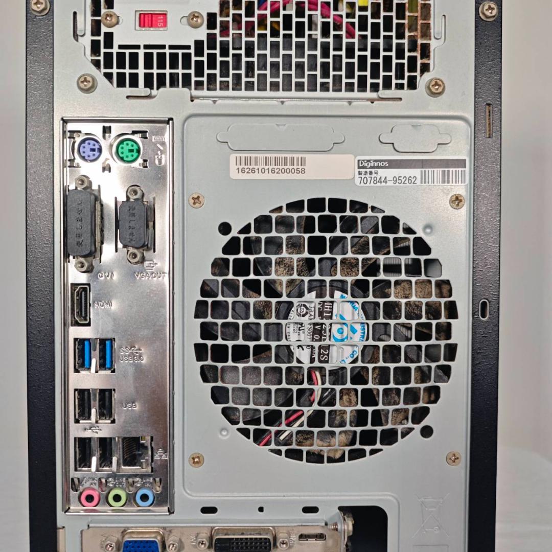 ゲーミングPC/core i5 6500/500GB/GTX750Ti/ガレリア