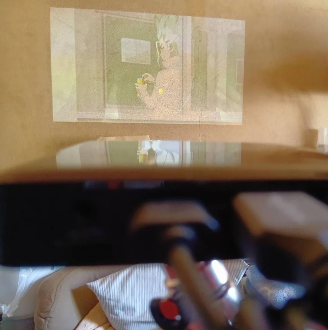 サンワサプライ モバイルプロジェクター PRJ-3N 本体、電源、取説、ポーチ