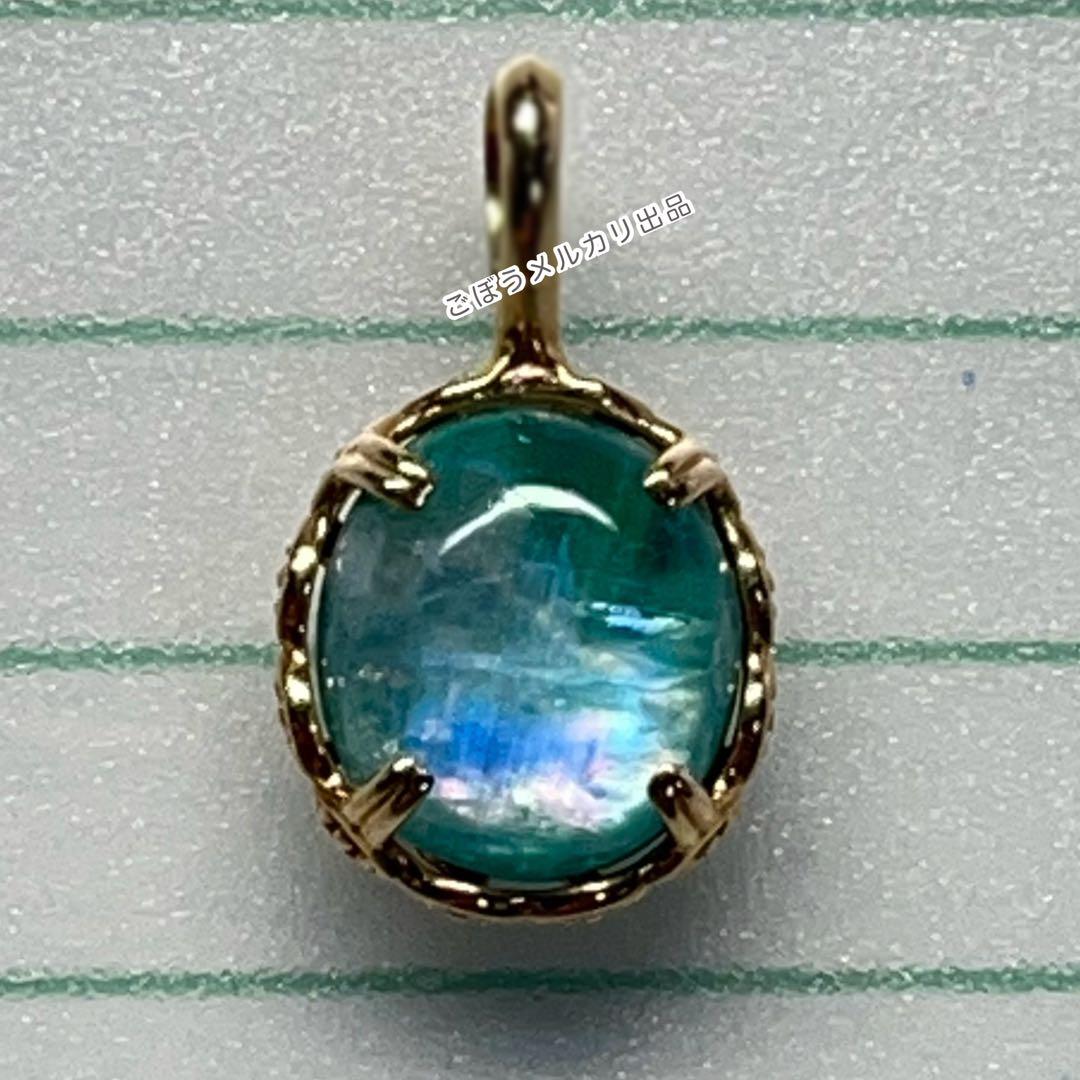 現行品 agete アガット K10 チャーム トリプレット