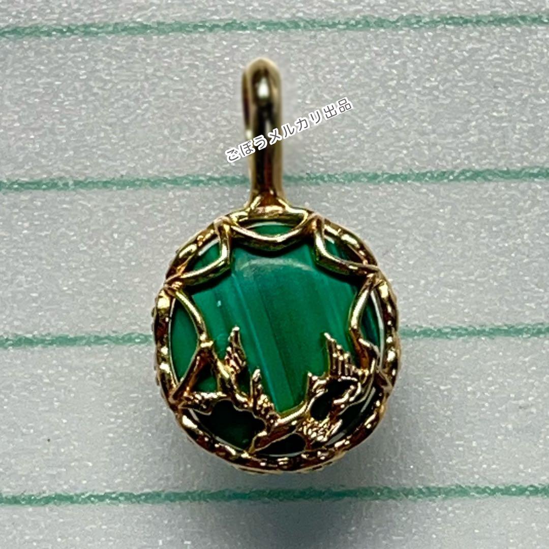 現行品 agete アガット K10 チャーム トリプレット