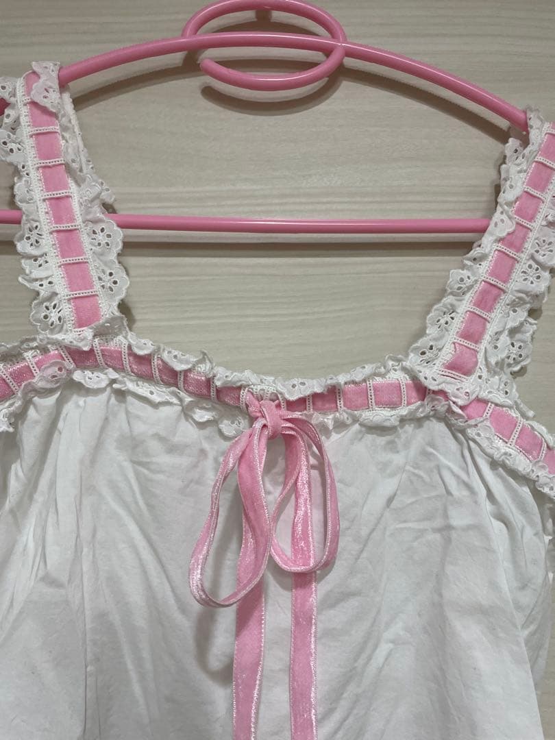 Katie キャミソール　ビスチェ　ピンク