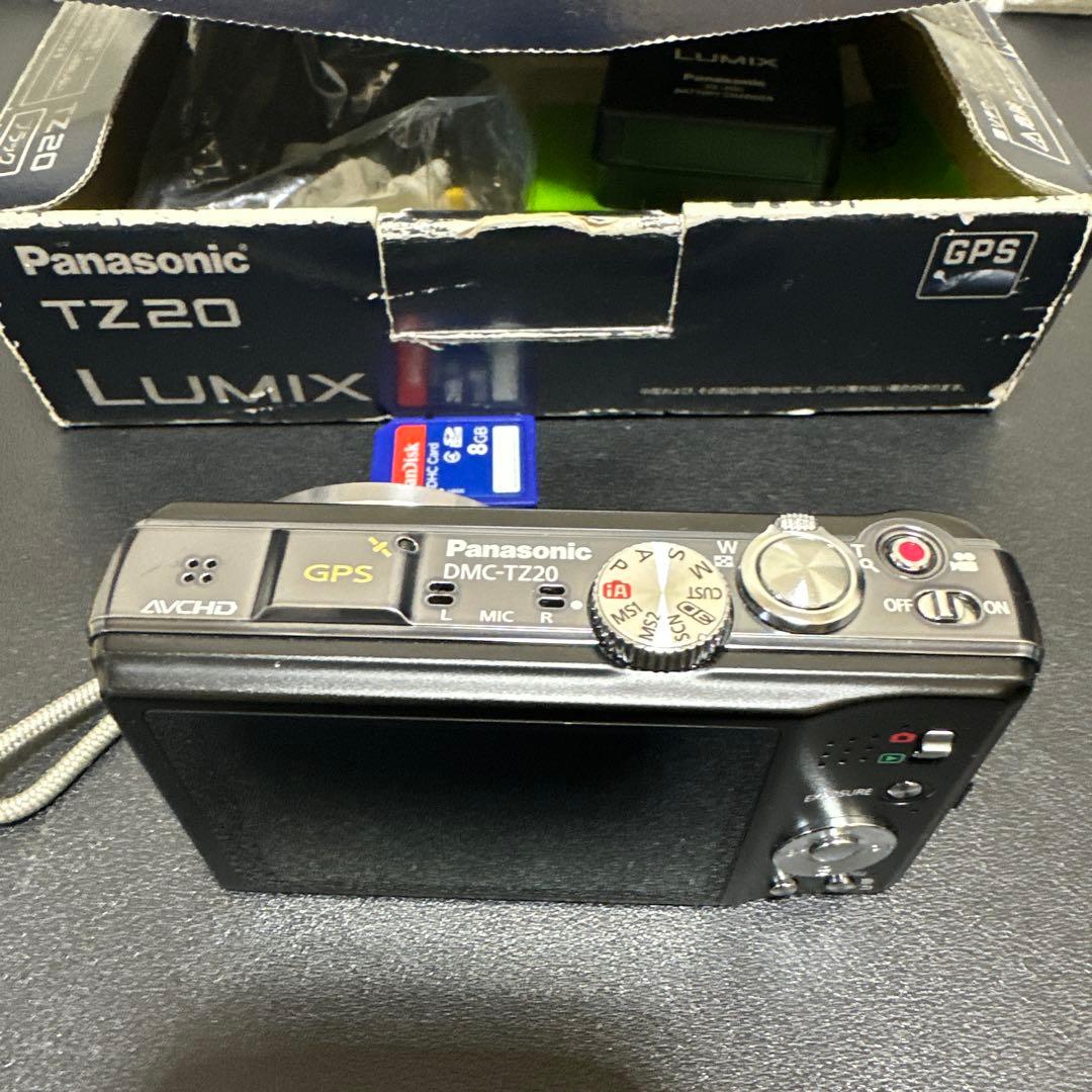 美品 Panasonic LUMIX DMC-TZ20 動作品　付属品有り
