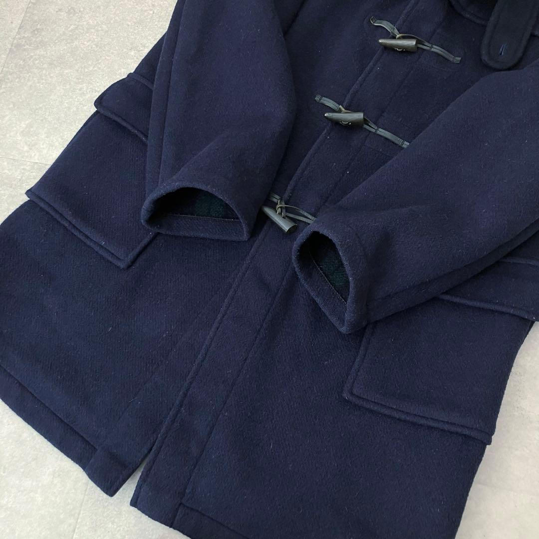 英国製 グローバーオール ダッフルコート/裏ブラックウォッチ/EUR52