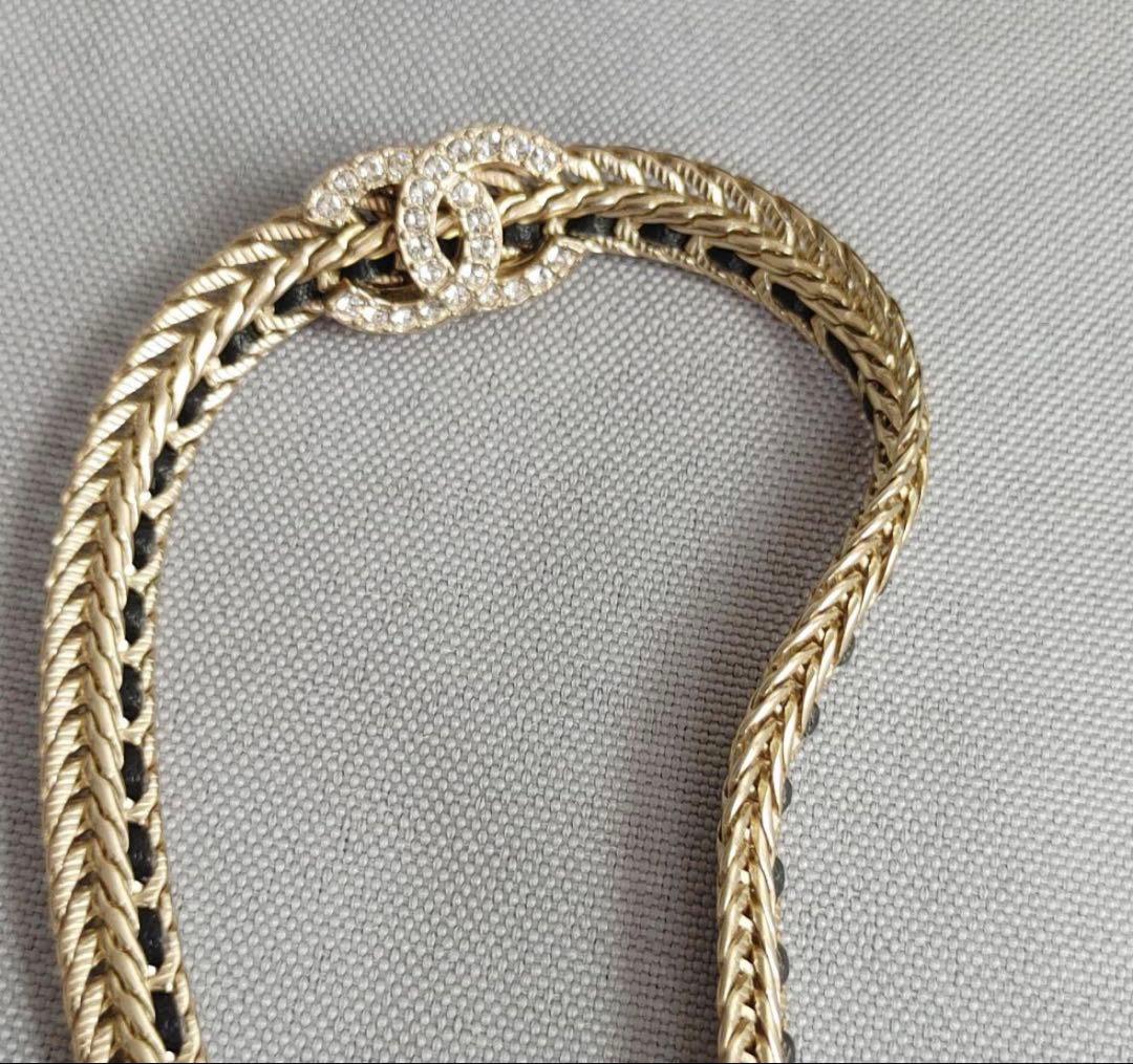 CCマーク ツイストチェーン チョーカー