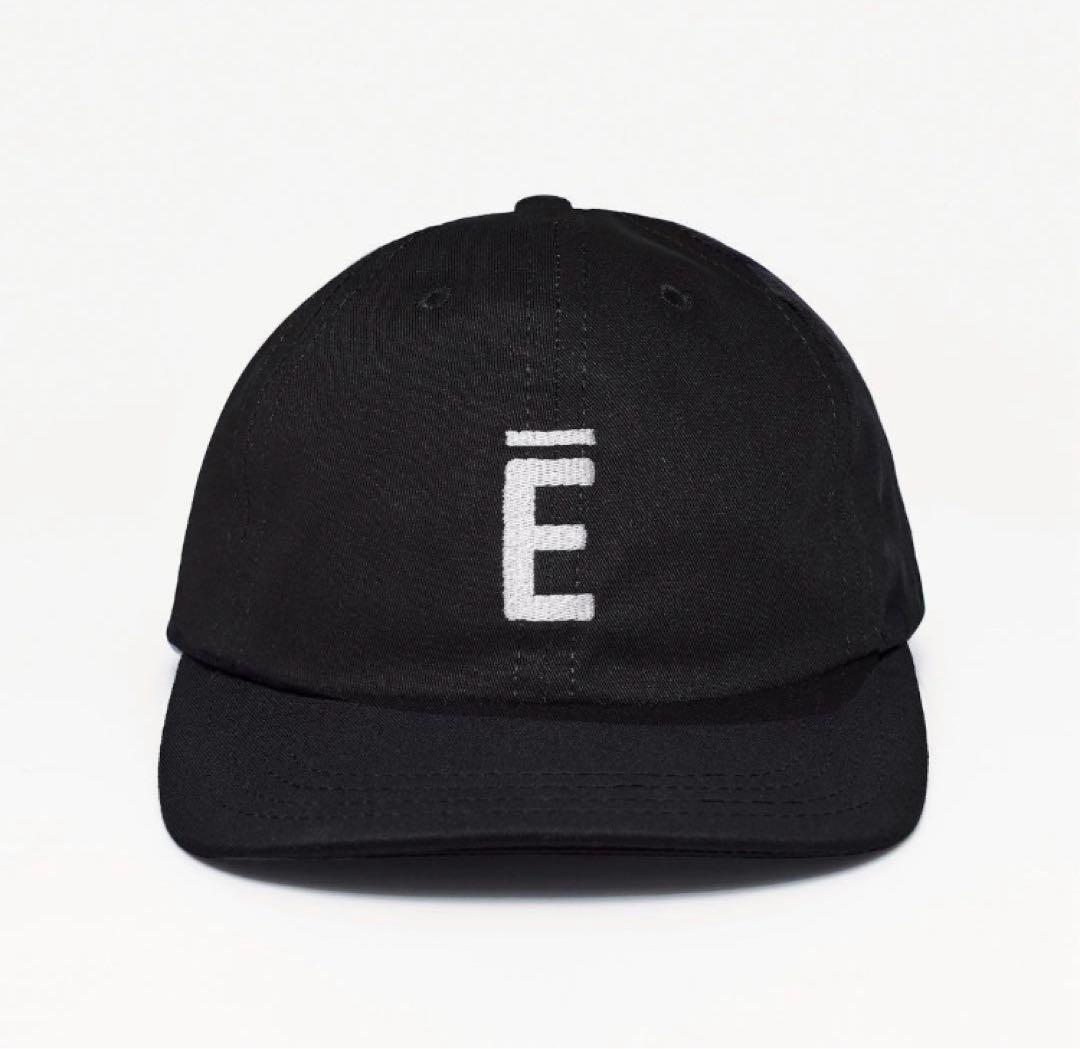 新品 ENNOY COTTON Ē CAP BLACK キャップ エンノイ