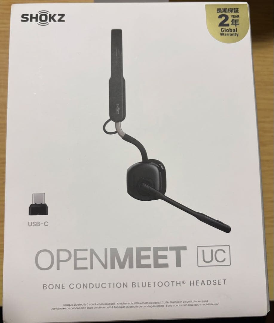 イヤホン SHOKZ OPENMEET UC USB-C
