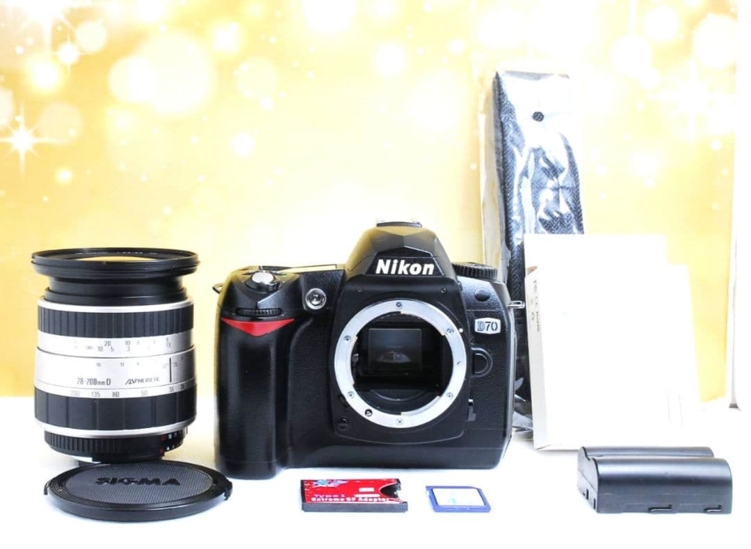 Nrt様　NIKON　D70⚡️1本で広角から望遠まで⚡️初心者⚡️ニコン⚡️