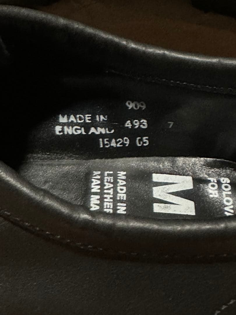 mhl solivair シューズ　UK7