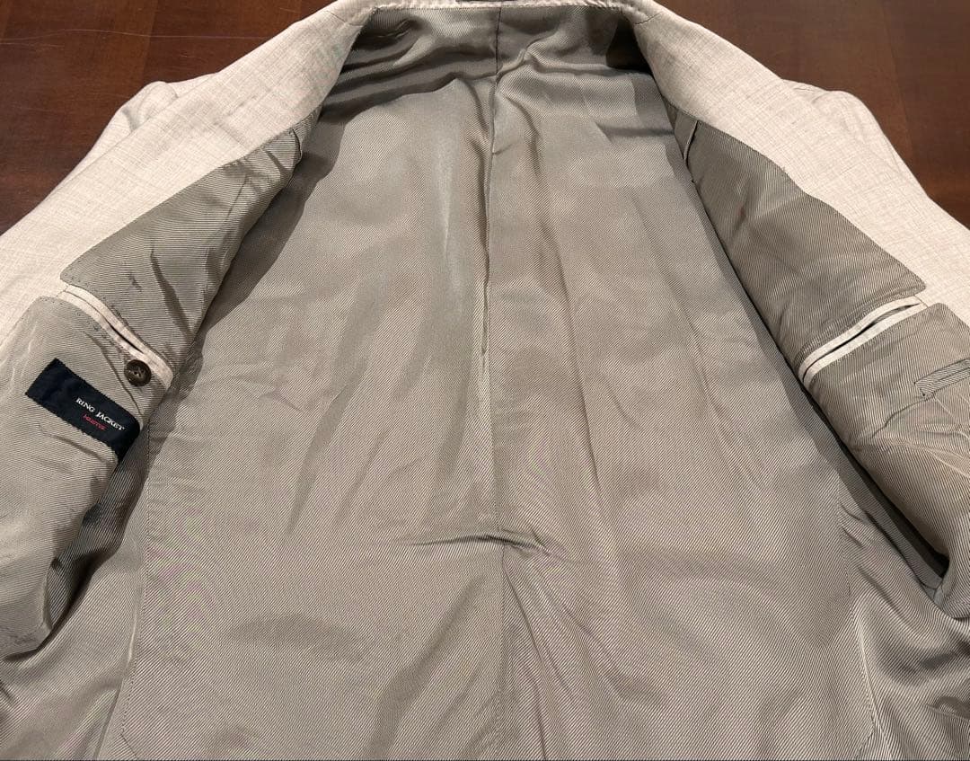 リ*)様 RING JACKET リングヂャケット　Loro Piana スーツ