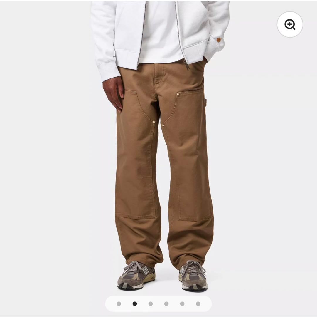 carhartt wip ダブルニーパンツ Hamilton Brown W36