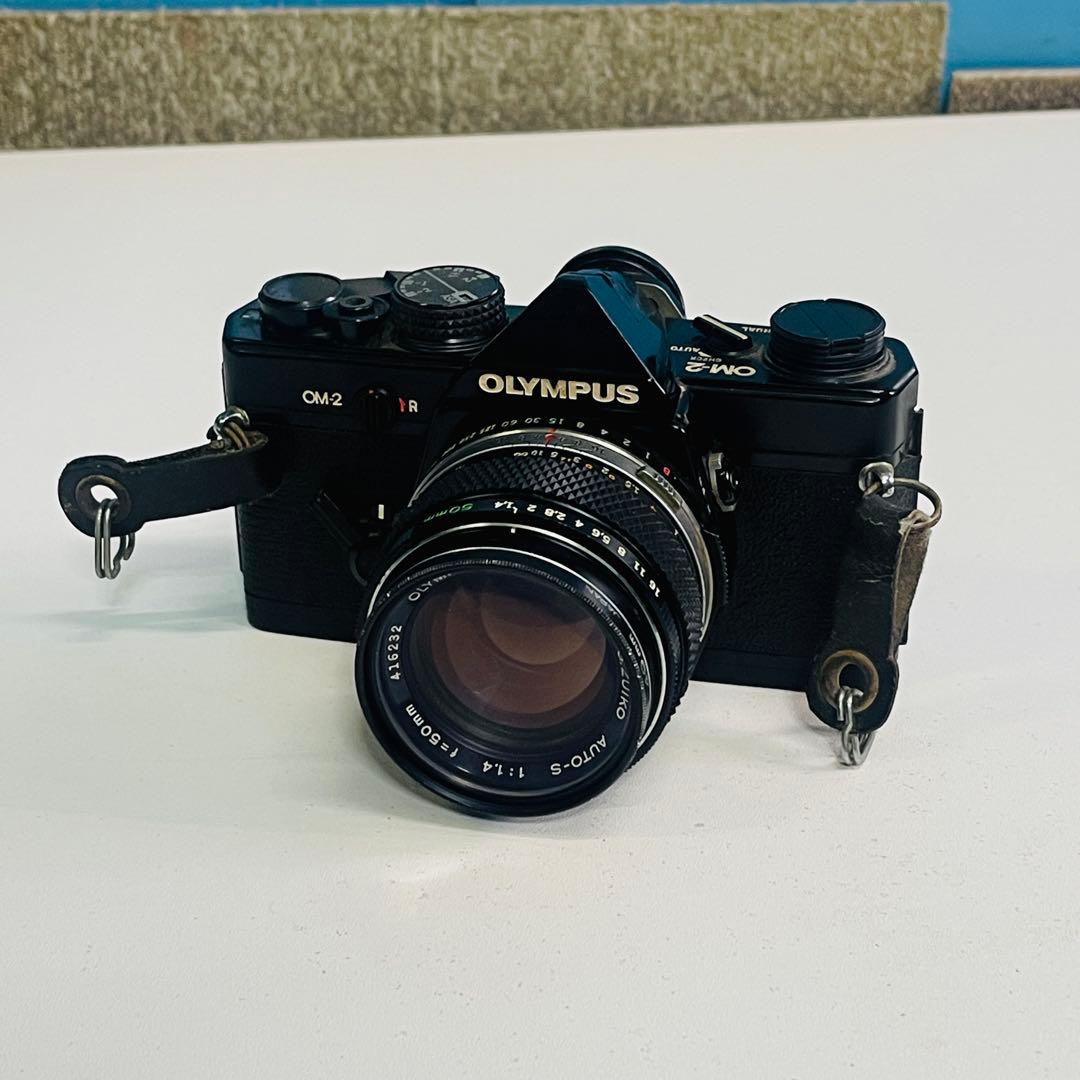 OlympusOM-2 Black +G.ZUIKO 50mm F/1.4動作品