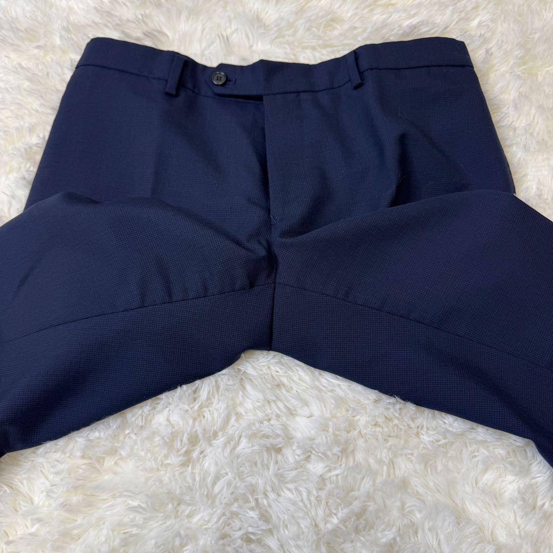 スーツセレクト　3ピース　スーツ　ネイビー　A6 L相当