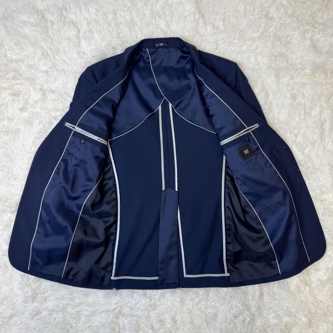 スーツセレクト　3ピース　スーツ　ネイビー　A6 L相当