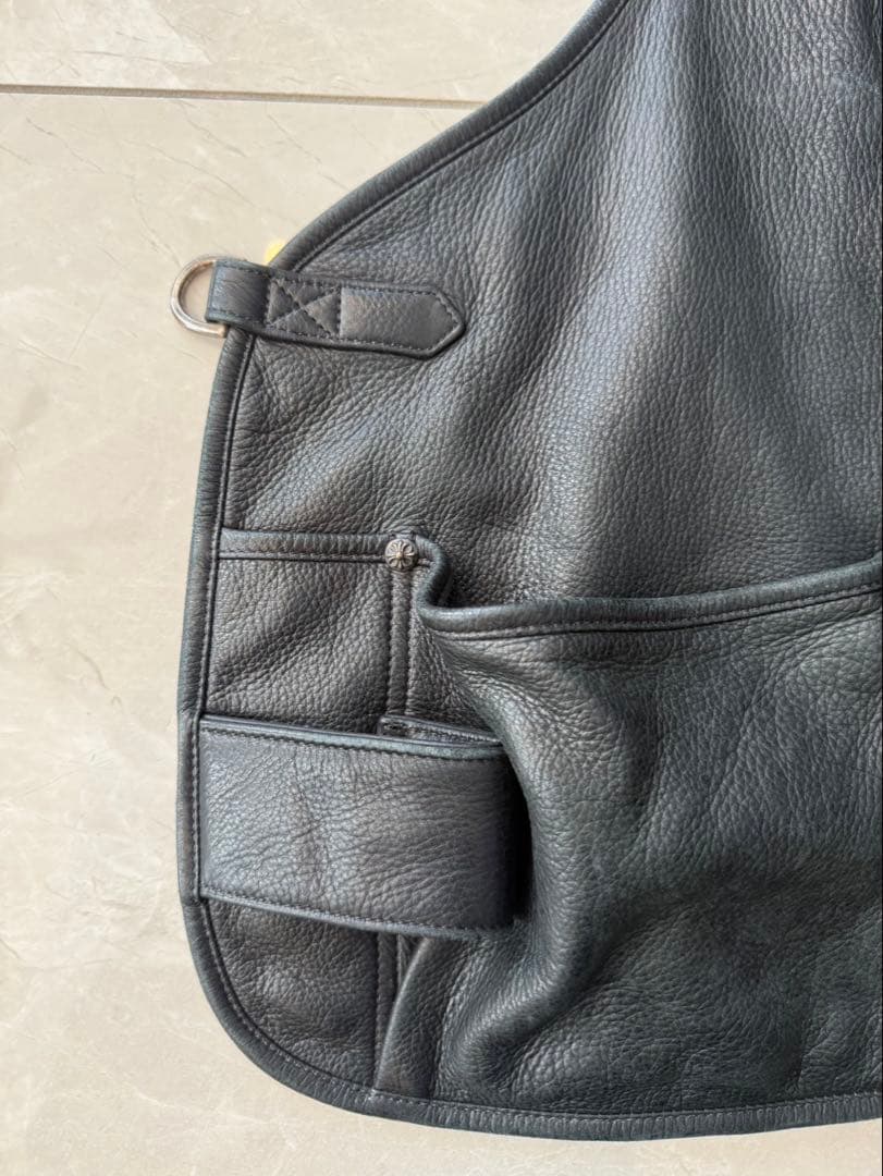 CHROME HEARTS クロムハーツ激レアレザーエプロン