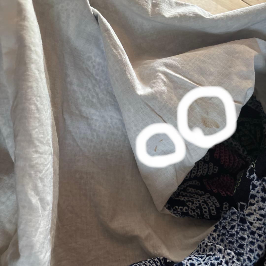 【最終価格】有松鳴海絞り浴衣 手縫い 三浦絞り 身丈151.5 ヴィンテージ