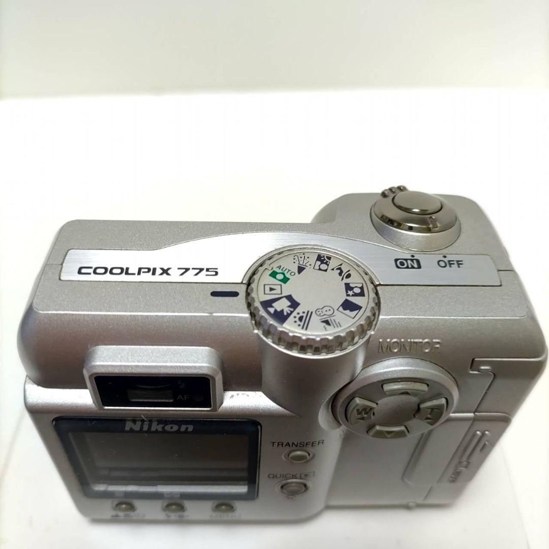 【動作確認済み】ニコン COOLPIX 775 オールドコンデジ デジカメ