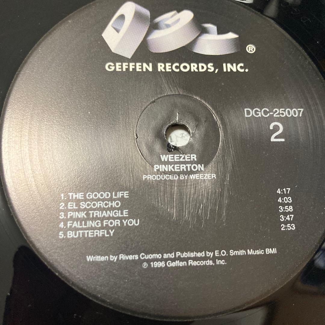 ムギ　Weezer Pinkerton レコード　未使用品