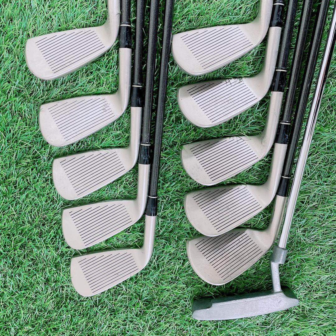 テーラーメイド R9他 メンズ ゴルフクラブセット 13本 プロギア N2202