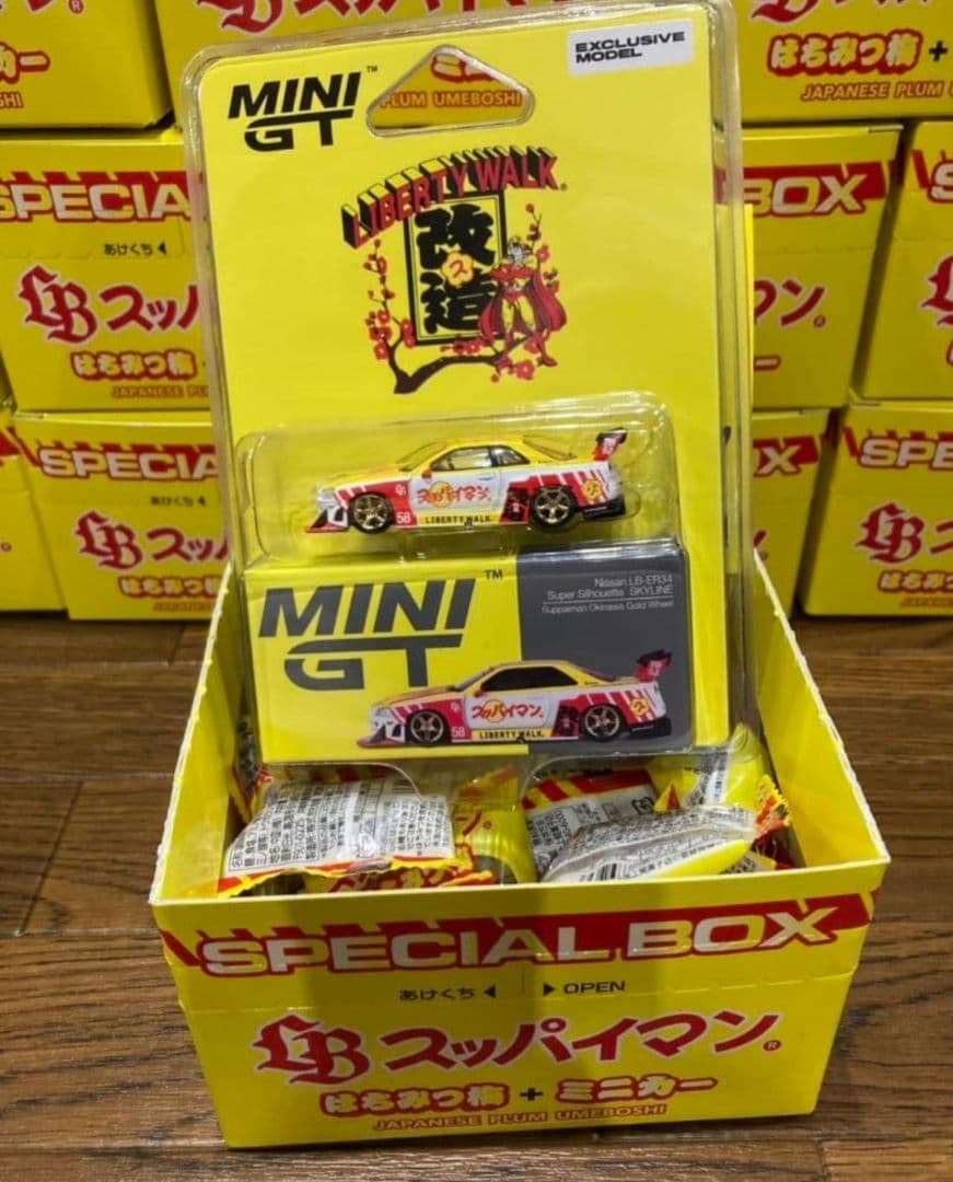 ミニカー PREMIUM SPECIAL BOX LIBERTY WALK mini GT